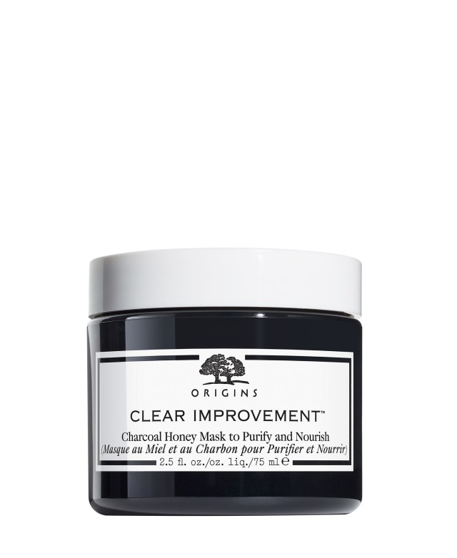 Origins Clear Improvement Charcoal Honey Mask to Purify and Nourish, Μάσκα με Μέλι και Άνθρακα για Καθαρισμό & Θρέψη 75ml