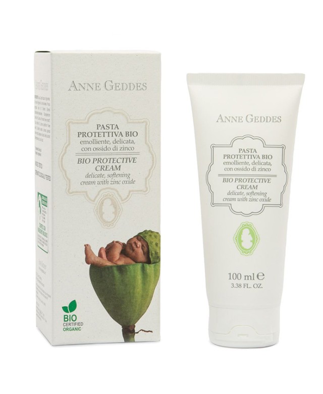 Anne Geddes BIO Protective Cream Προστατευτική Κρέμα Αλλαγής Πάνας 100ml