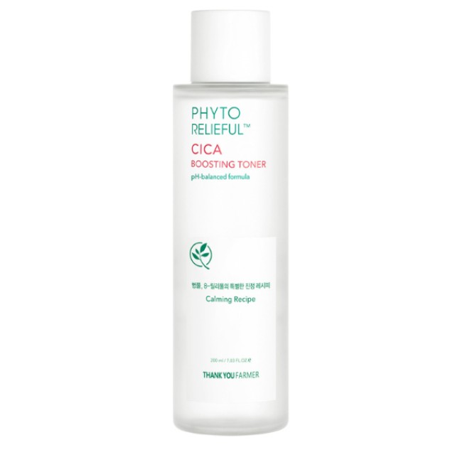 Thank You Farmer Phyto Relieful Cica Boosting Toner για Καθημερινή Χρήση 200ml