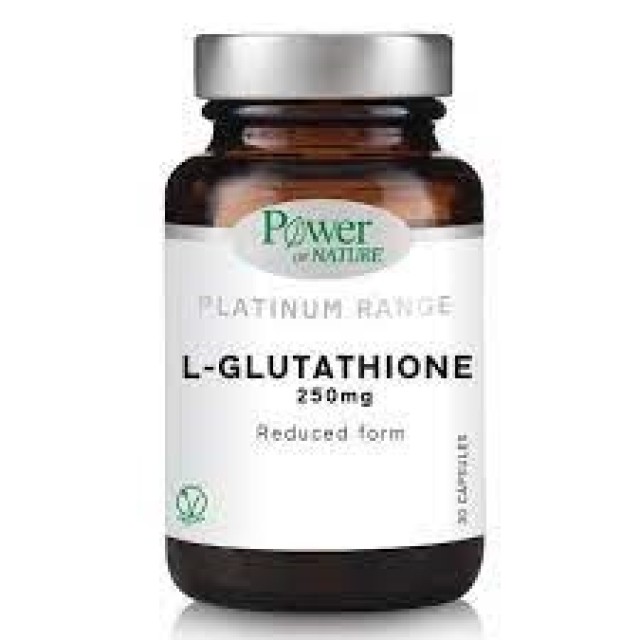 Power Of Nature Platinum Range L-Glutathione 250mg 30caps
