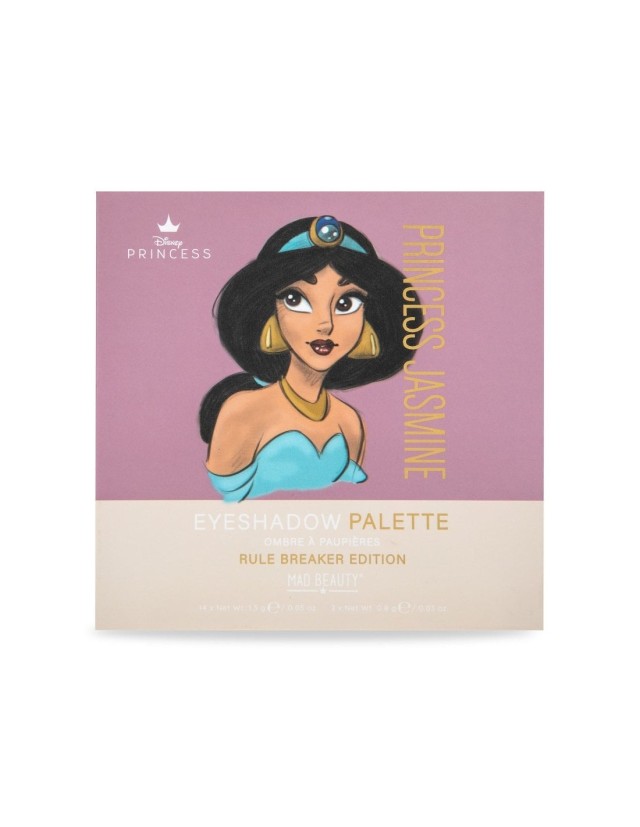 Mad Beauty Princess Jasmine Eyeshadow Palette. Παλέτα Σκιών 14x1.3g
