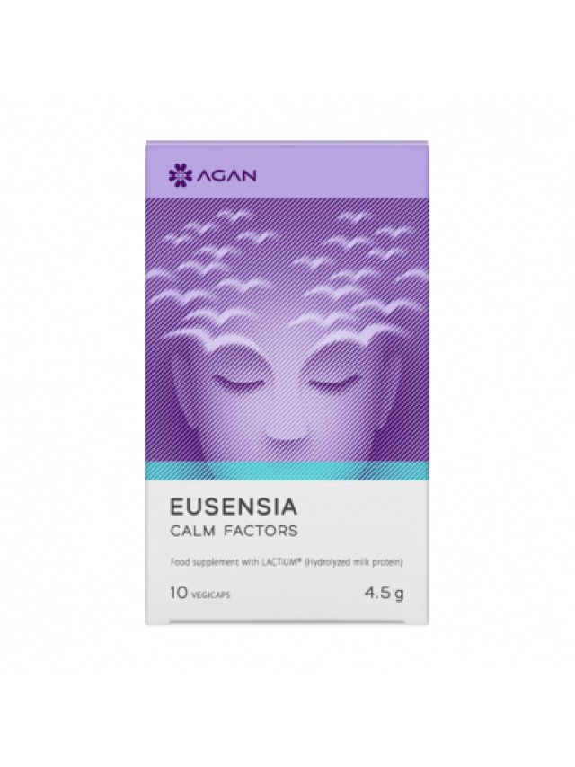 Agan Eusensia Calm Factors 10 Vegicaps. Αγχώδεις διαταραχές & κρίσεις πανικού
