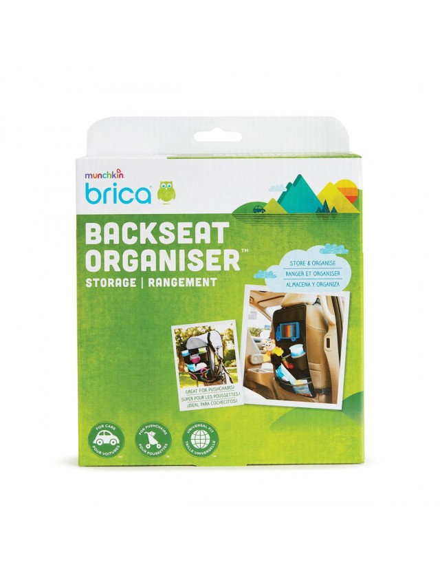 Munchkin Brica Backseat Organiser, Θήκη Οργάνωσης για το Αυτοκίνητο ή το Καρότσι 