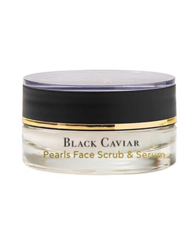 Inalia Black Caviar Pearls Face Scrub & Serum 15ml,Serum Προσώπου 2σε1
