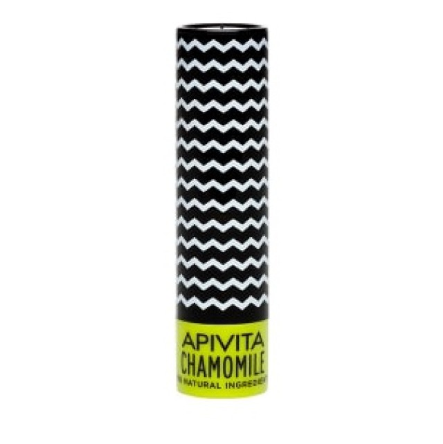 Apivita Lip Care με Χαμομήλι,Περιποίηση Χειλιών Ενυδάτωση- Απαλότητα - Προστασία από τον Ήλιο  SPF15 4.4gr