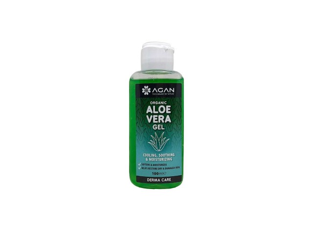 Agan Organic Aloe Vera Gel για Εντατική Ενυδάτωση Προσώπου & Σώματος 100ml