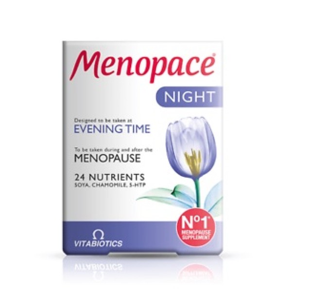 Vitabiotics Menopace Night 30Tabs.