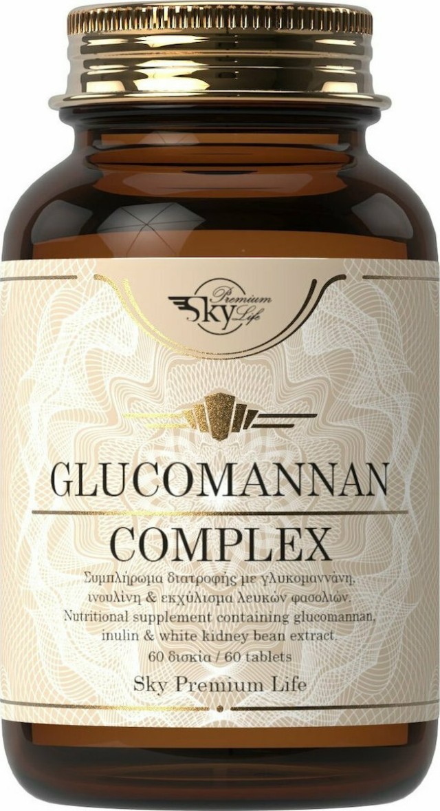 Sky Premium Life Glucomannan Complex 60 Δισκία