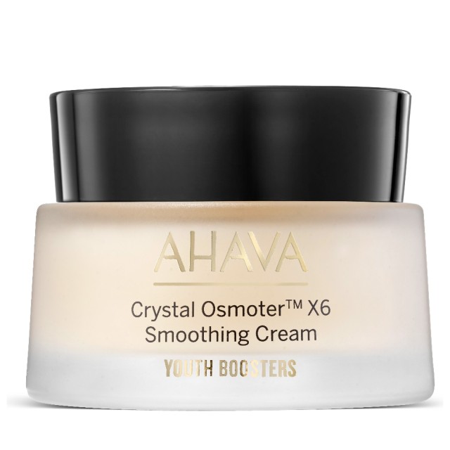 Ahava Crystal Osmoter x6 Smoothing Cream, Ενυδατική & Αντιγηραντική Κρέμα Προσώπου 50ml