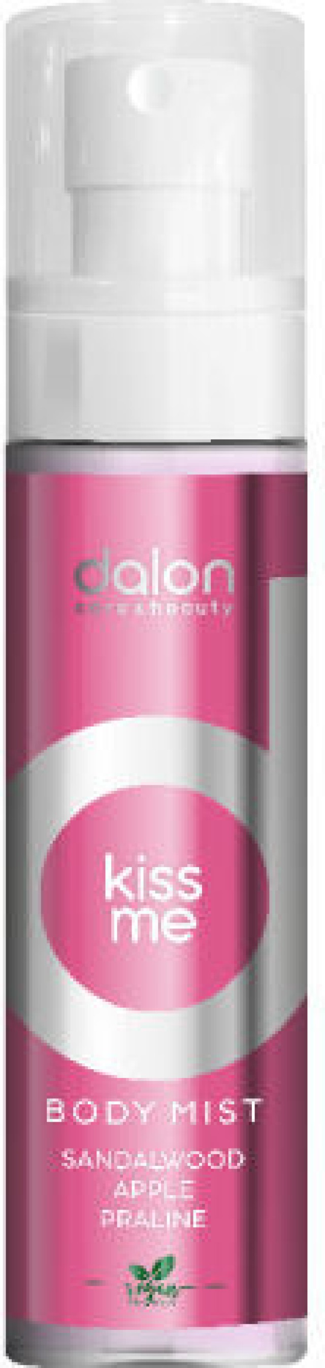 Dalon Kiss Me Body Mist με Νότες Σανταλόξυλου & Κεχριμπάρι Συνδιασμένες με Μήλο & Ζεστή Πραλίνα 100ml