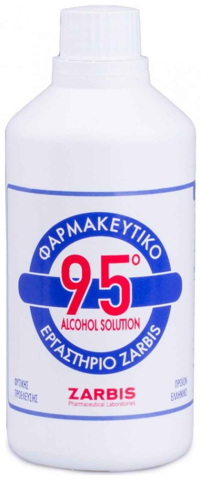 Zarbis Οινόπνευμα Φαρμακευτικό 95 βαθμών, 250ml