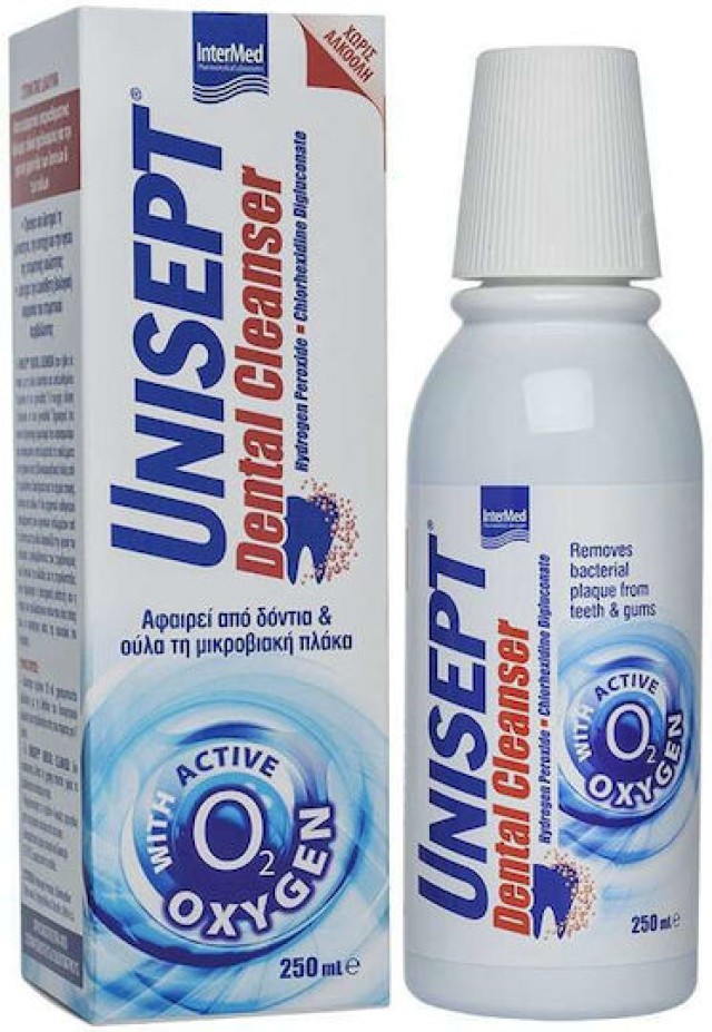 Intermed Unisept Dental Cleanser, Στοματικό Διάλυμα 250ml