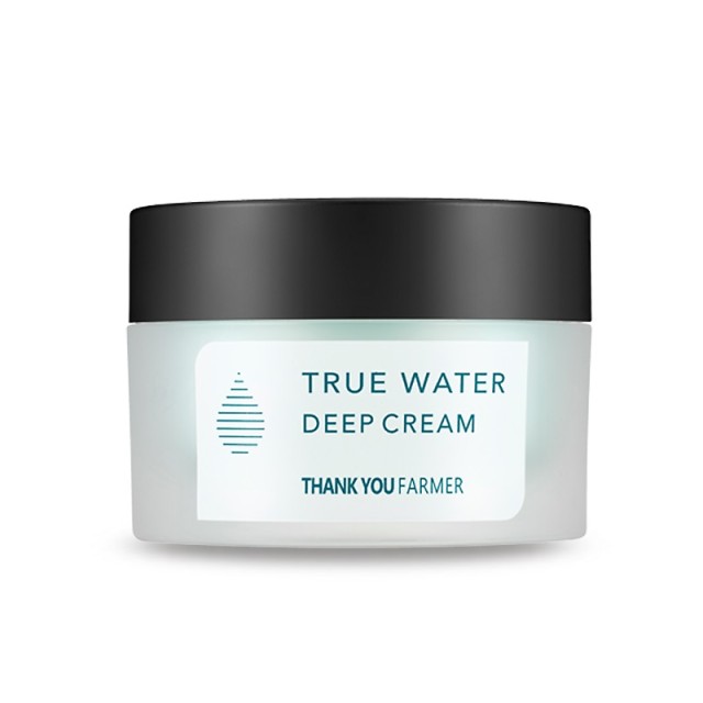 Thank You Farmer True Water Deep Cream 50ml. Κρέμα Βαθιάς Ενυδάτωσης