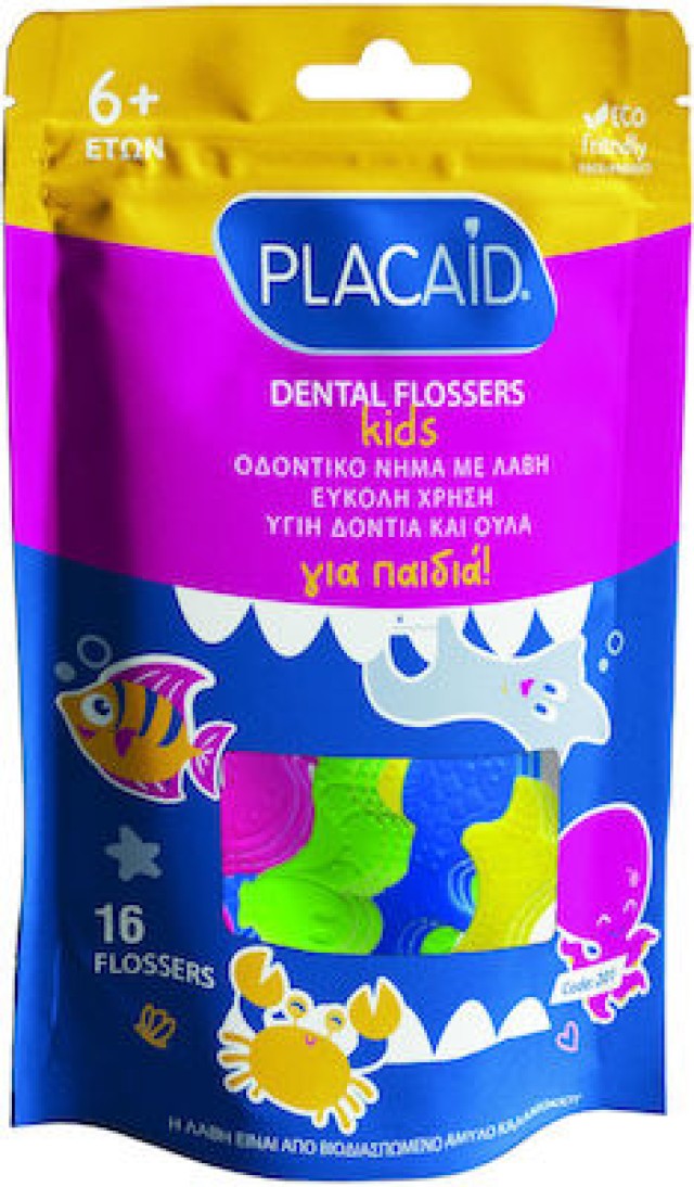 SmileGoods Flossers Ειδικά Σχεδιασμένα για Παιδιά x16