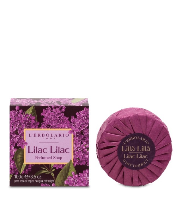 L erbolario Lilla Lilla Perfumed Soap,Αρωματικό Σαπούνι 100gr