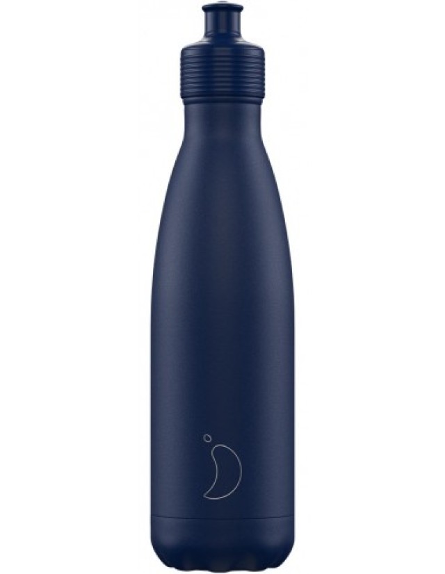 Chillys Original Sport Bottle 500ml, Matte Blue