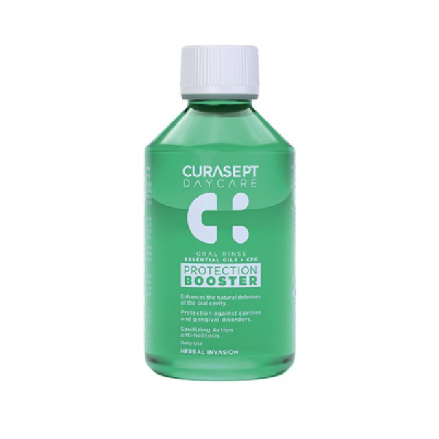 Curasept Daycare Protection Booster Στοματικό Διάλυμα Frozen Mint 500ml