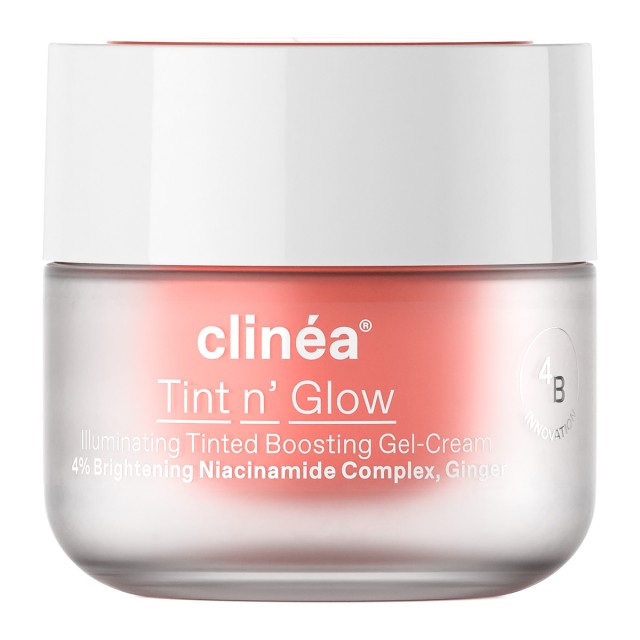 Clinea Tint n Glow Tinted Illumating Tinted Boosting Gel Cream, Gel-Κρέμα Ενίσχυσης Λάμψης με Χρώμα 50ml