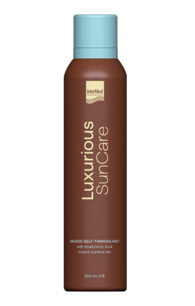Intermed Luxurious SunCare Bronze Self-Tanning Mist, Spray Μαυρίσματος, Χωρίς Έκθεση στον Ήλιο 200ml