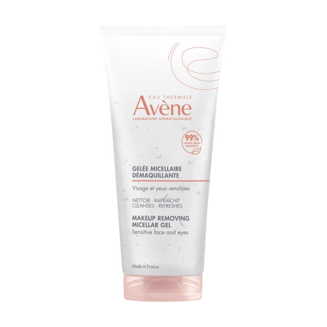 Avene MakeUp Removing Micellar Gel για Ντεμακιγιάζ, Πρόσωπο & Μάτια, Ευαίσθητα Δέρματα 200ml