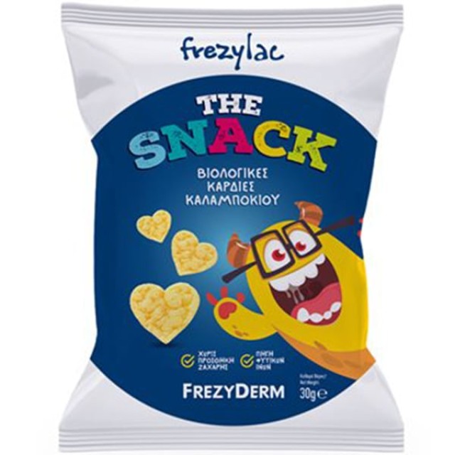Frezylac The Snack Organic Corn Hearts Βιολογικές Καρδίες Καλαμποκιού 30gr