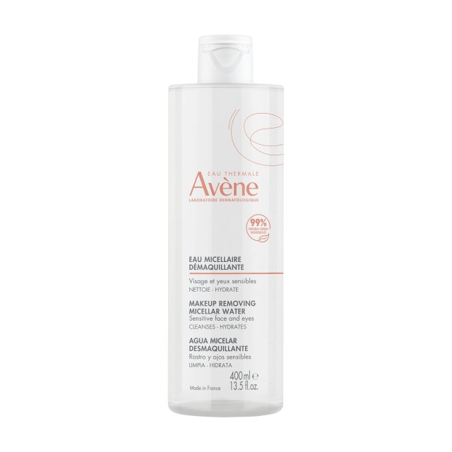 Avene Eau Micellaire Demaquillante, Νερό Καθαρισμού & Ντεμακιγιάζ 400ml