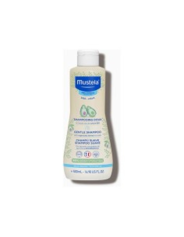 Mustela Gentle Shampoo Απαλό Σαμπουάν Με Αβοκάντο Βιολογικής Καλλιέργειας 200ml
