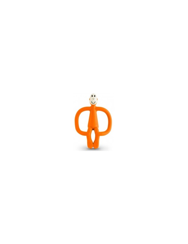 Matchstick Monkey Teething Toy and Gel Applicator Orange