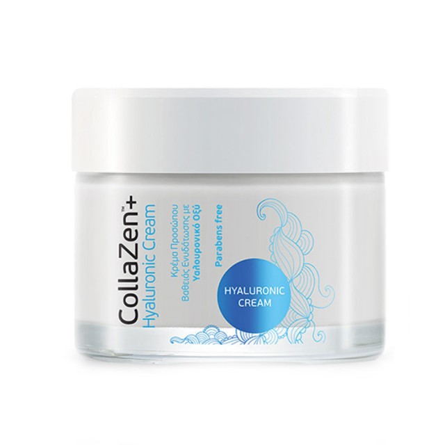 Collazen Hyaluronic Face Cream 50ml Κρέμα Προσώπου με Υαλουρονικό