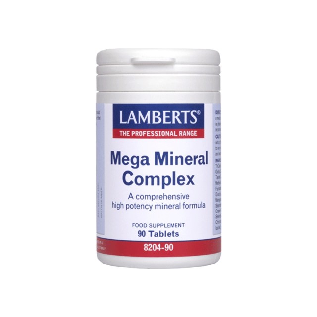 Lamberts Mega Mineral Complex, Σκεύασμα Μετάλλων 90 Tabs