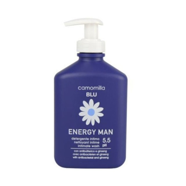 Camomilla BLU Energy Man Intimate Wash pH5.5 Λοσιόν Καθαρισμού Ευαίσθητης Περιοχής 300ml