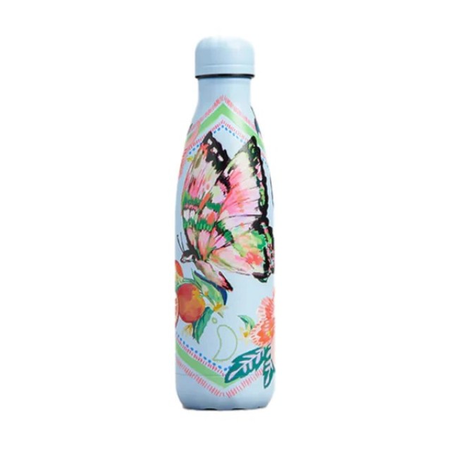Chillys Sketchbook Butterfly Tropical Edition Μπουκάλι Θερμός 500ml