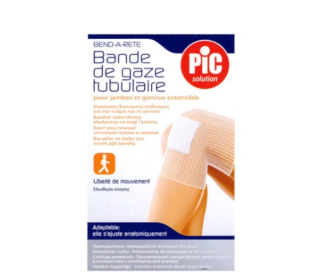 Pic Solution Ελαστικός Δικτυωτός Επίδεσμος για την Κνήμη & Γόνατο 1 Τεμάχιο