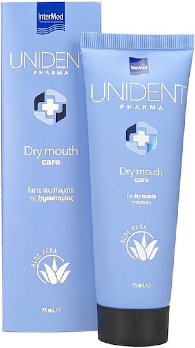 Intermed Unident Pharma Dry Mouth Care Οδοντόκρεμα για Ξηροστομία 75ml