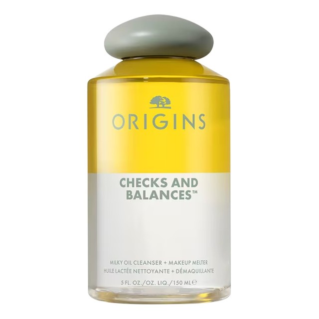 Origins Checks And Balances Milky Oil Διφασικό Καθαριστικό Ντεμακιγιάζ Προσώπου 150ml