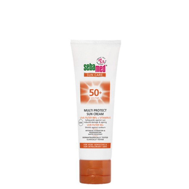 Sebamed Sun Cream SPF 50+ Multi Protect Sun Cream PH5.5 χωρις άρωμα 75ml