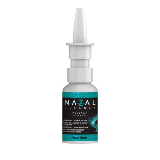  Frezyderm Nazal Cleaner Allergy, Καθαρίζει τη Ρινική Κοιλότητα και Ανακουφίζει από τα Συμπτώματα Αλλεργικής Ρινίτιδας 30ml