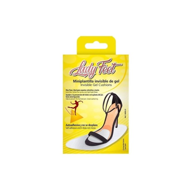Alfacare Μαξιλάρι Μετατάρσιου Gel Lady Feet 2 τεμάχια 6008.23