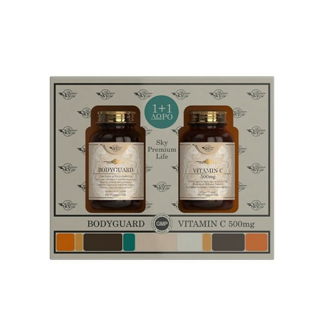 Sky Premium Life Bodyguard 60Caps & Δώρο Vitamin C 500mg, 60caps