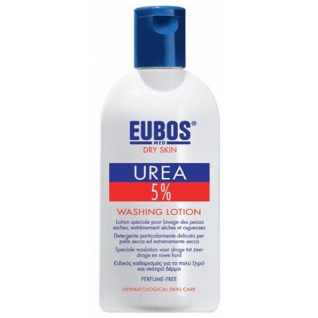 Eubos Washing Lotion, Λοσιόν Καθαρισμού Urea 5%, 200ml