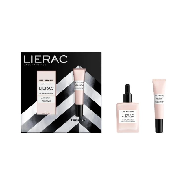 Lierac Promo Lift Integral Serum Συσφιγκτικός Ορός με Ολοκληρωμένο Αποτέλεσμα Lifting 30ml & ΔΩΡΟ Lift Integral Η Ανορθωτική Κρέμα Ματιών με Ολοκληρωμένο Αποτέλεσμα Lifting 15ml