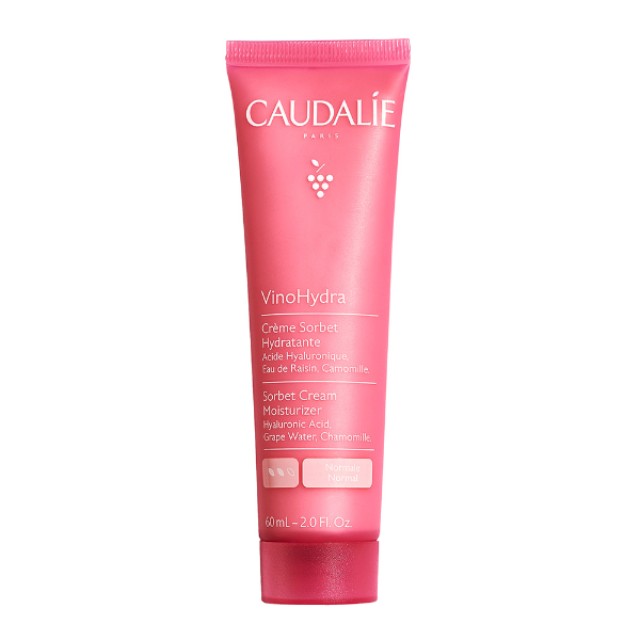 Caudalie VinoHydra Sorbet Cream Moisturizer Δροσερή Κρέμα Τζελ Προσώπου με Υαλουρονικό Οξύ 60ml