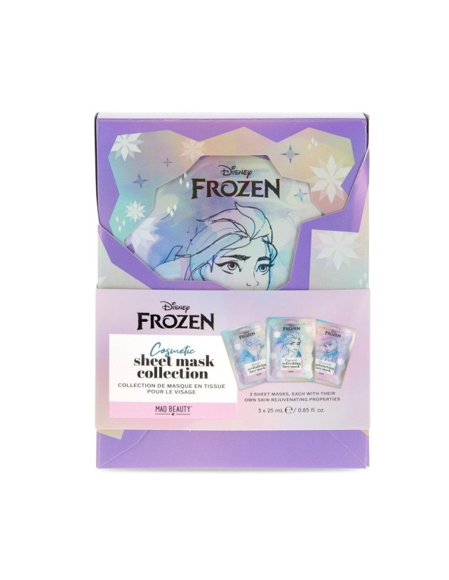 Mad Beauty Face Masks Frozen 3 Τεμάχια