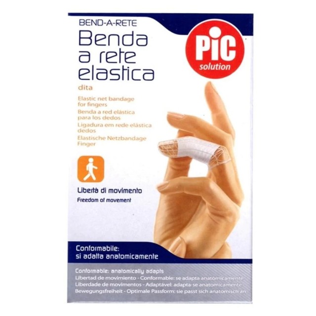 Pic Solution Ανατομικός Ελαστικός Δικτυωτός Επίδεσμος Δακτύλου 1 τεμάχιο