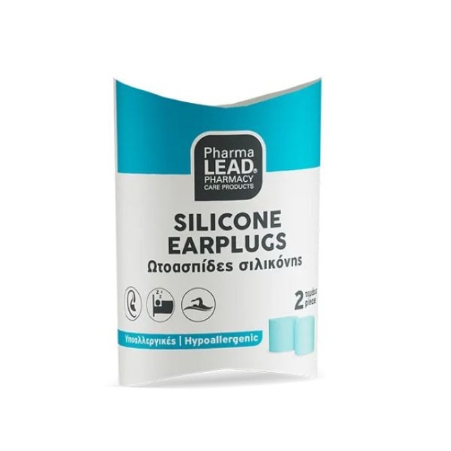 Pharmalead Silicone Earplugs Ωτοασπίδες Σιλικόνης 2τεμ