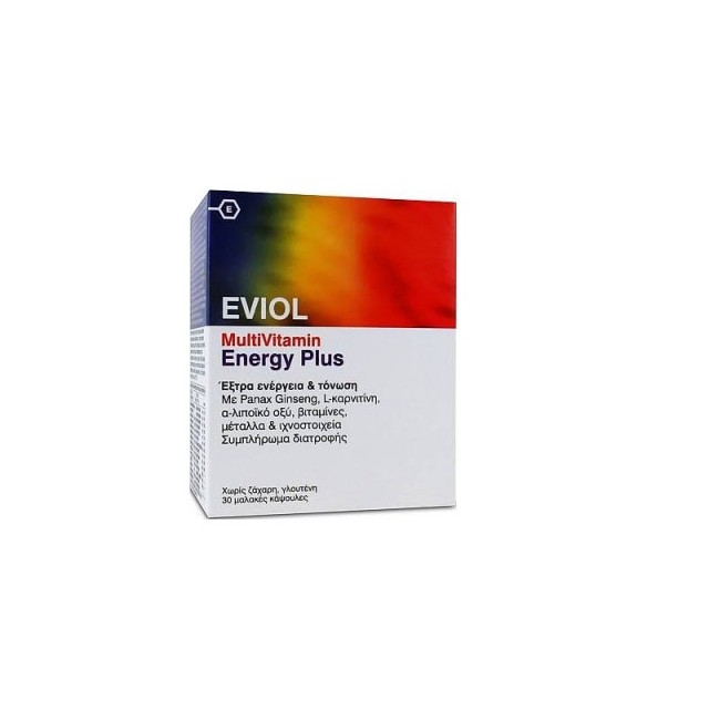 Eviol Multivitamin Energy Plus 30 soft caps