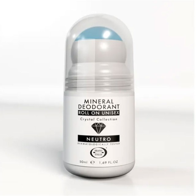 Brand Italia Αποσμητικός Κρύσταλλος Roll On Ουδέτερο Άρωμα 50ml