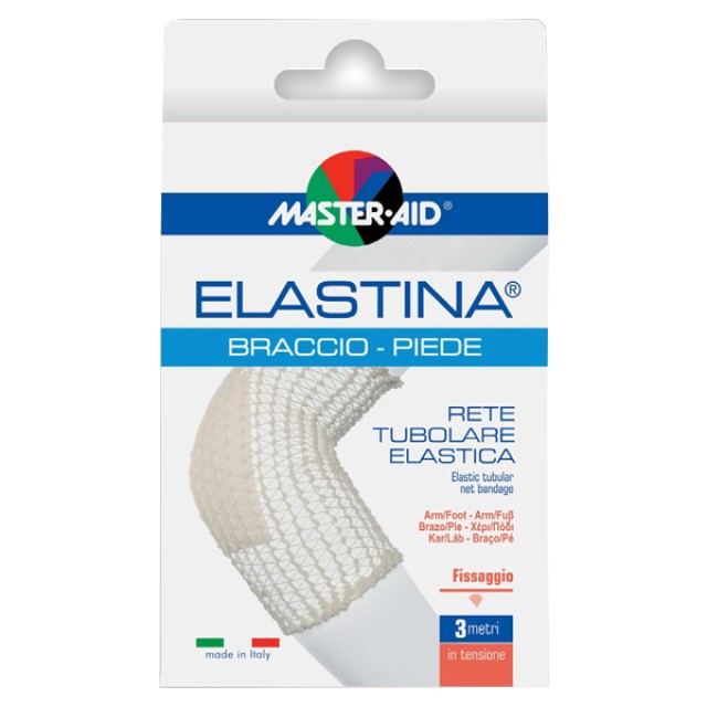 Master Aid Elastina Ελαστικός Σωληνοειδής Δικτυωτός Επίδεσμος, Χέρι/ Πόδι 3m