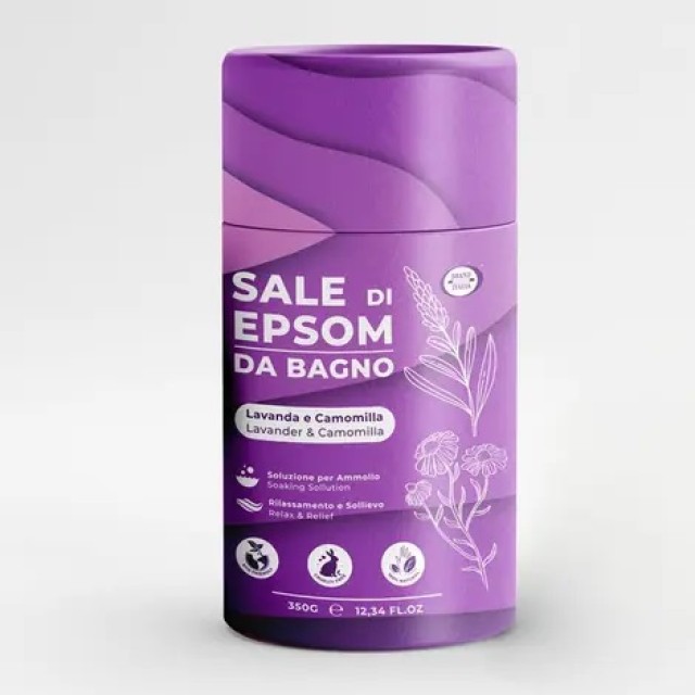 Brand Italia Άλατα Μπάνιου EPSOM Λεβάντα & Χαμομήλι 350gr