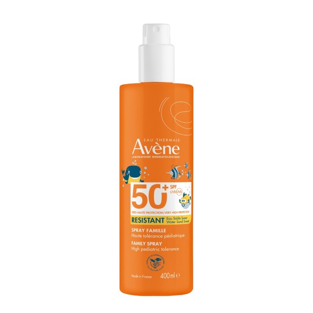 Avene Kids Sun Protection Spray Family Size Παιδικ΄΄ο Αντηλιακό Για Πρόσωπο & Σώμα SPF50+ 400ml